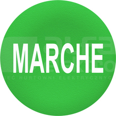 ZBA342*BIALE MARCHE ZIEL.T WKŁADKA PRZYC.PRZYCISKU KRYT