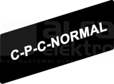 ZBY02165*BIALEC-P-C-NORMAL ETYKIETA 8X27 DO RAMKI 30X40