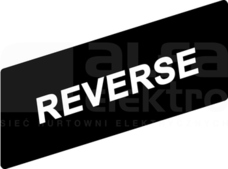 ZBY02306*BIALEREVERSE CZAR ETYKIETA 8X27 DO RAMKI 30X40