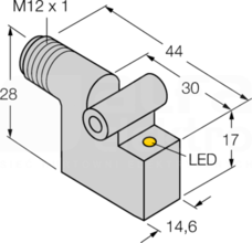 BIM-IKT-AD4X-H1141 Czujnik magneto-indukcyjny