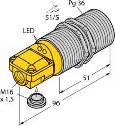 BI25-G47SR-FZ3X2 Czujnik indukcyjny