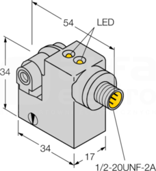 BIM-IKM-AZ3X2-B3131 Czujnik magneto-indukcyjny