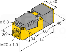BI15-CP40-LIU Czujnik indukcyjny
