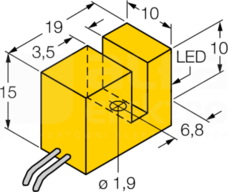 SI3,5-K10-Y1X Czujnik indukcyjny