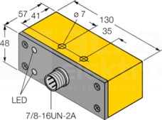 NI30-Q130-ADZ30X2-B1131 Czujnik indukcyjny