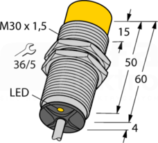 NI20U-EM30-AN6X Czujnik indukcyjny