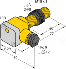 NI12U-P18SK-AP6X Czujnik indukcyjny