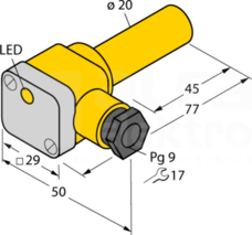 NI12U-K20SK-AP6X Czujnik indukcyjny