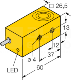 BI10S-Q26-AD4X/S34 Czujnik indukcyjny
