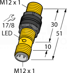 BI2-S12-AP6X-H1141 Czujnik indukcyjny