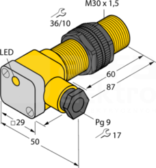 BI10-P30SK-AP6X Czujnik indukcyjny