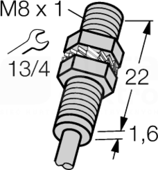 BI1,5-EG08K-Y1 Czujnik indukcyjny
