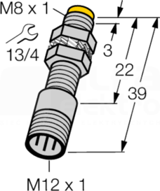 NI3-EG08K-Y1-H1341 Czujnik indukcyjny