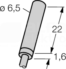 BI1,5-EH6,5K-Y1 Czujnik indukcyjny