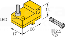 BIM-NST-AP6X Czujnik magneto-indukcyjny