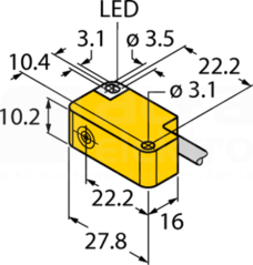 BI2-Q10S-AN6X Czujnik indukcyjny