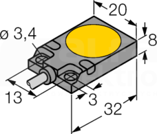 BI7-Q08-LIU Czujnik indukcyjny