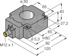 BI50R-Q80-2LU-H1141/S950 Czujnik indukcyjny
