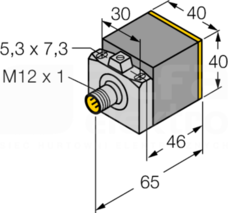 BI15-CK40-LIU-H1141 Czujnik indukcyjny