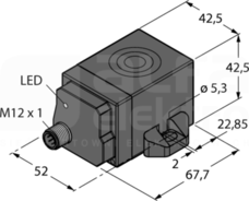 Ni50U-Q42TWD-VP6X-H1141 Czujnik indukcyjny