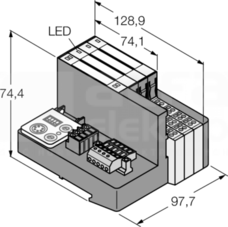 TI-BL20-DN-S-6 Zestaw do prostej komunikacji I/O IP20