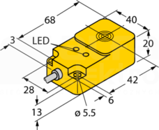 BI15U-Q20-AN6X2 Czujnik indukcyjny