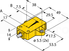 Li25P1-QR14-LiU5X2 Czujnik indukcyjny