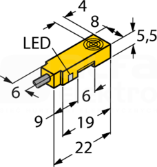 BI2-Q5,5K-AP6X Czujnik indukcyjny