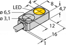 BI2-Q4.7-AP6X Czujnik indukcyjny