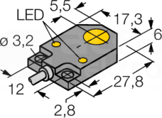 BI3-Q06-AN6X2 Czujnik indukcyjny