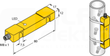 NI20U-TS12-AP6X2-V1131 Czujnik indukcyjny