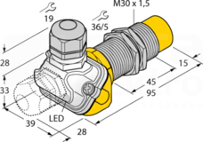 NI30U-EM30WDTC-AP6X Czujnik indukcyjny