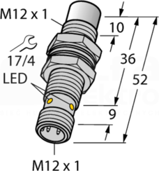 NI8U-MT12H-AP6X-H1141 Czujnik indukcyjny