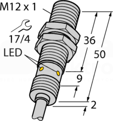 BI4U-EM12WD-AN6X Czujnik indukcyjny