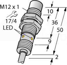 NI10U-EM12WD-AP6X Czujnik indukcyjny