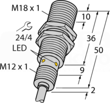 BI8U-EM18WD-AN6X Czujnik indukcyjny