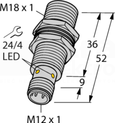 BI10U-MT18-AP6X-H1141 Czujnik indukcyjny