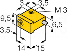 NI2-Q9,5-AP6/S34 Czujnik indukcyjny