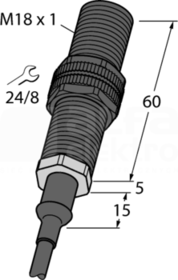 BI5-P18-AP6/S139-S1261 Czujnik indukcyjny