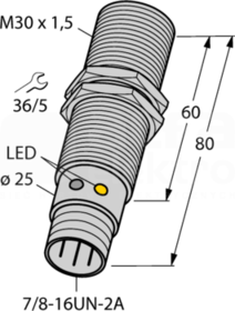 BI10U-G30-ADZ30X2-B1131 Czujnik indukcyjny