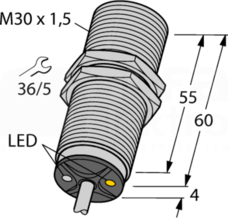 BI10U-M30-ADZ30X2 Czujnik indukcyjny