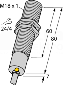BI5-M18-AZ3X/S120 Czujnik indukcyjny