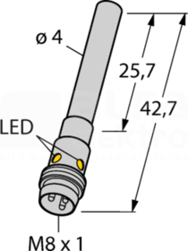 BI1-EH04-AN6X-V1331 Czujnik indukcyjny