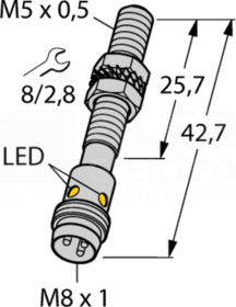 BI1-EG05-AP6X-V1331 Czujnik indukcyjny
