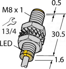BI2-M08-AP6X Czujnik indukcyjny
