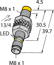 NI5-M08-VN6X-V1141 Czujnik indukcyjny