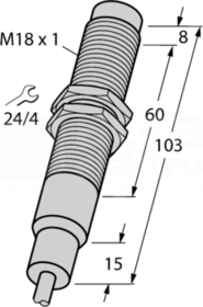 NI8-EM18-AP6/S907 Czujnik indukcyjny