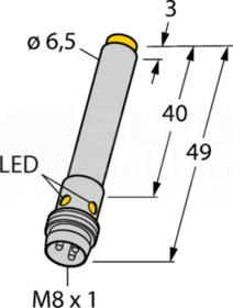 NI3-EH6,5-AP6X-V1131 Czujnik indukcyjny