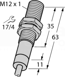 BI2-EM12WD-AP6/S929 Czujnik indukcyjny