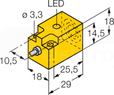 NI5-Q18-AP6X Czujnik indukcyjny